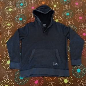 Medium Abercrombie & Fitch 1/4 button up hoodie